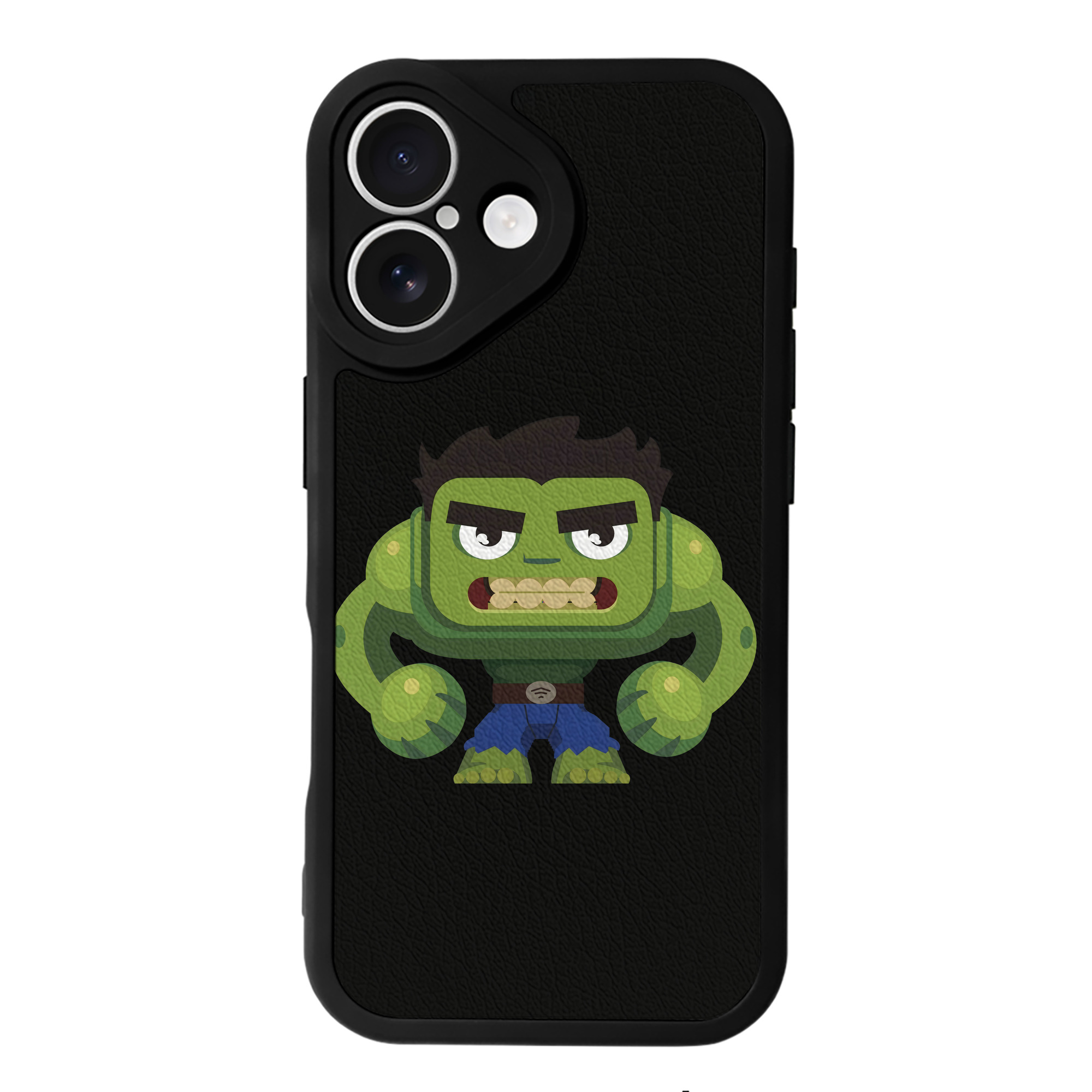 （画像用） アベンジャーズ The Avengers 【iPhone 16シリーズ対応】シリコンスマホケース（レザー調） 材質：シリコン